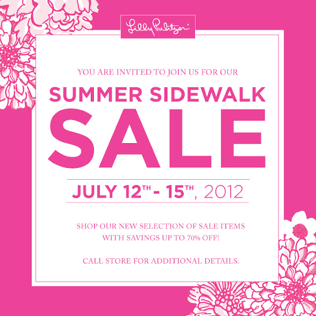 Lilly Pulitzer Summer Sidewalk Sale Sweet Southern Prep