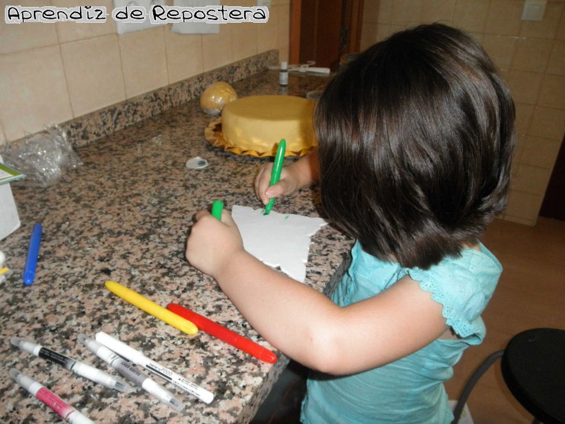 Tarta Profesional Decorada Buttercream Colores Tarta Profesional Decorada Buttercream Colores