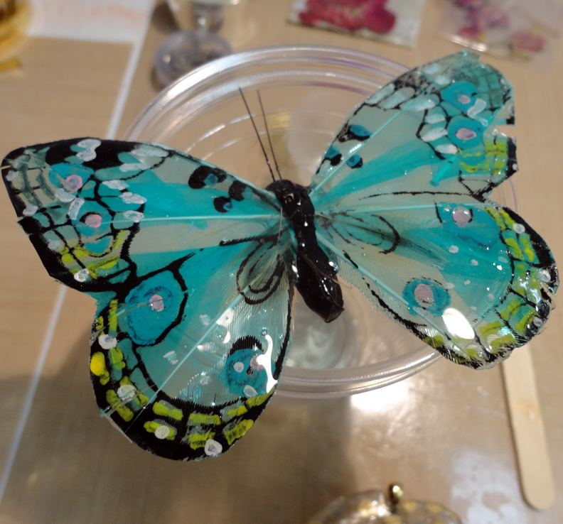 Resin Crafts Envirotex Lite And The Dollar Store Butterfly