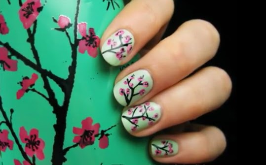 Нарисованные на saracentre: как рисовать лаком на ногтях.