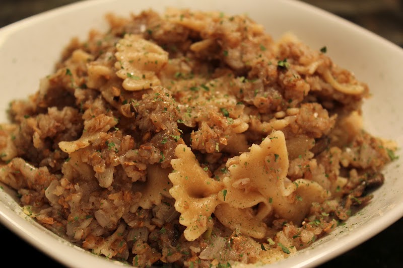 Vegan Miss | It&#039;s the Bee&#039;s Knees, Daddy!: Kasha Varnishkes