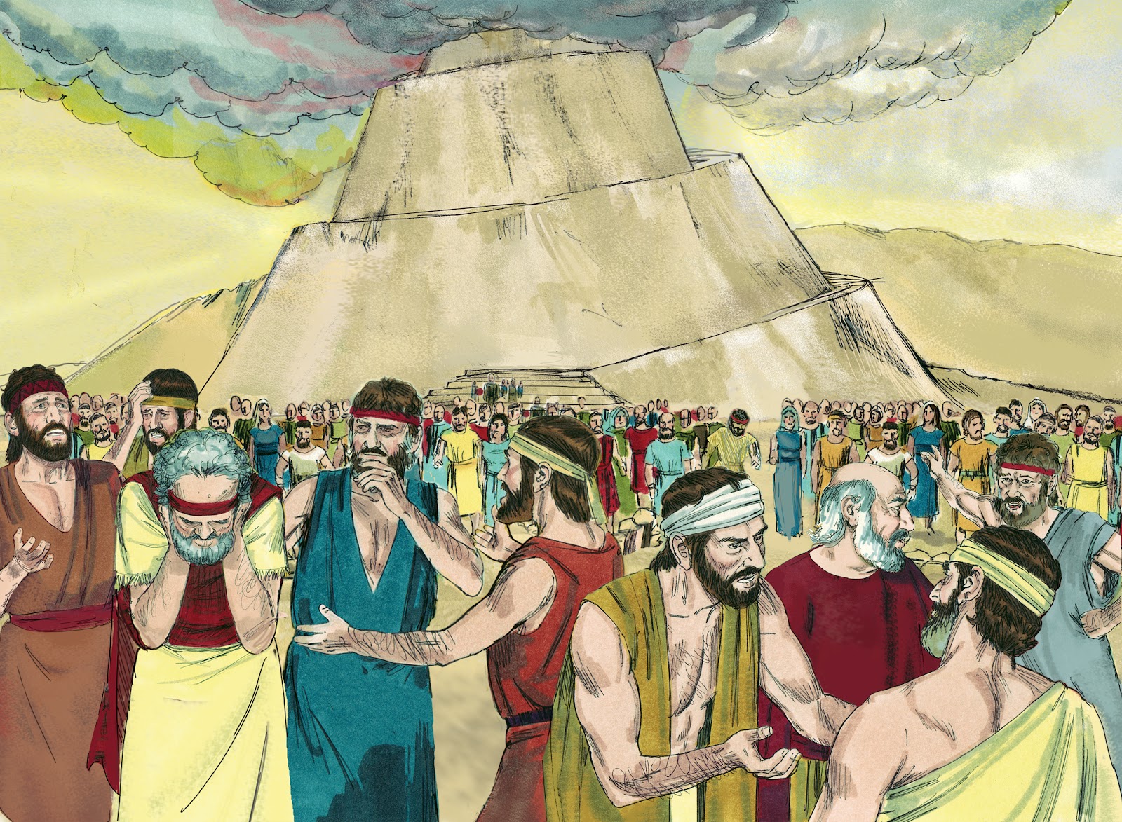 where was the tower of babel built where was the tower of babel built