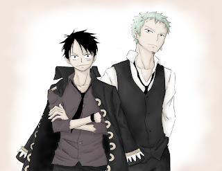 Yamato Naruto: One Piece Luffy Roronoa Zoro HD Wallpaper 1600x1237