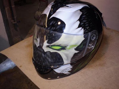 oracle creative concepts airbrush works helmets airbrush works