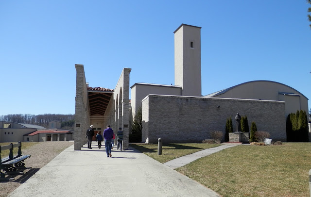 Padre Pio shrine in Barto, Pennsylvania, US