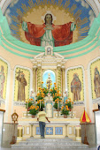 ALTAR DE SÃO FRANCISCO DAS CHAGAS, NA BASILICA DE CANINDÉ.