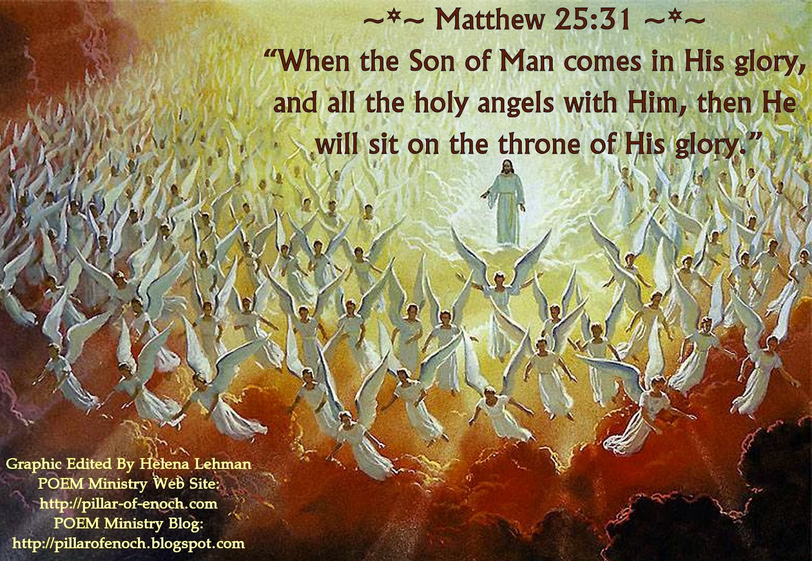 Pillar of Enoch Ministry Blog IMPORTANT MESSIANIC AND CHRISTIAN