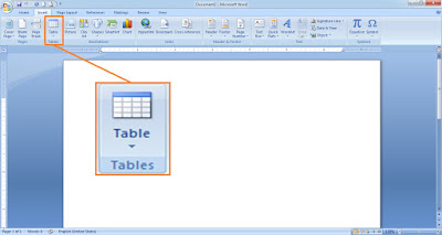 Word Insert Table