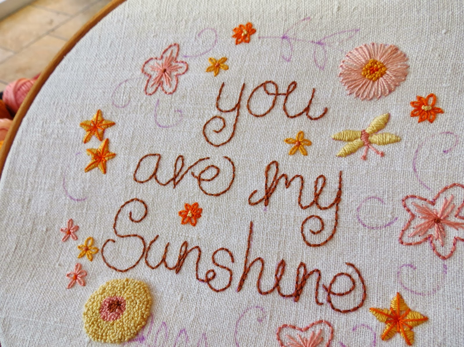 A little happy place how i transfer an embroidery nwcvq A little happy place how i transfer an embroidery nwcvq