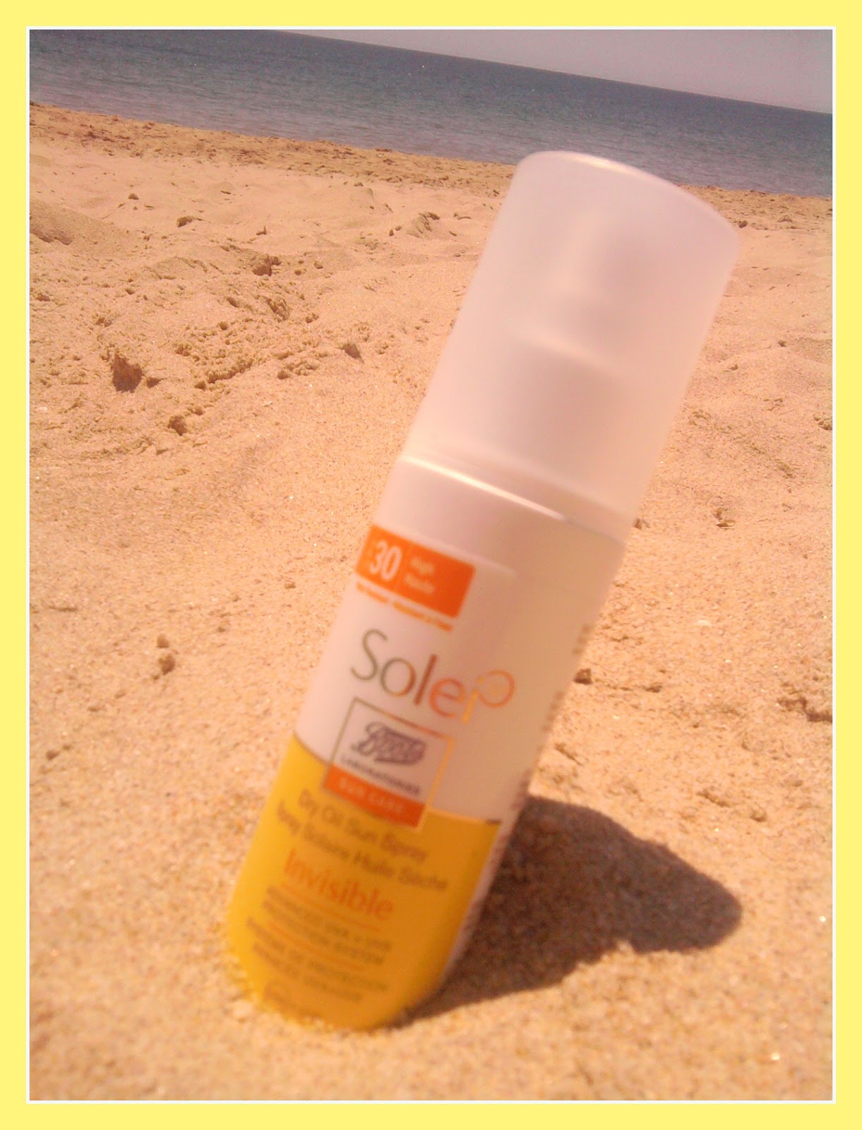 Review Solei SP by Boots Laboratories Dry Oil Sun Spray SPF 30