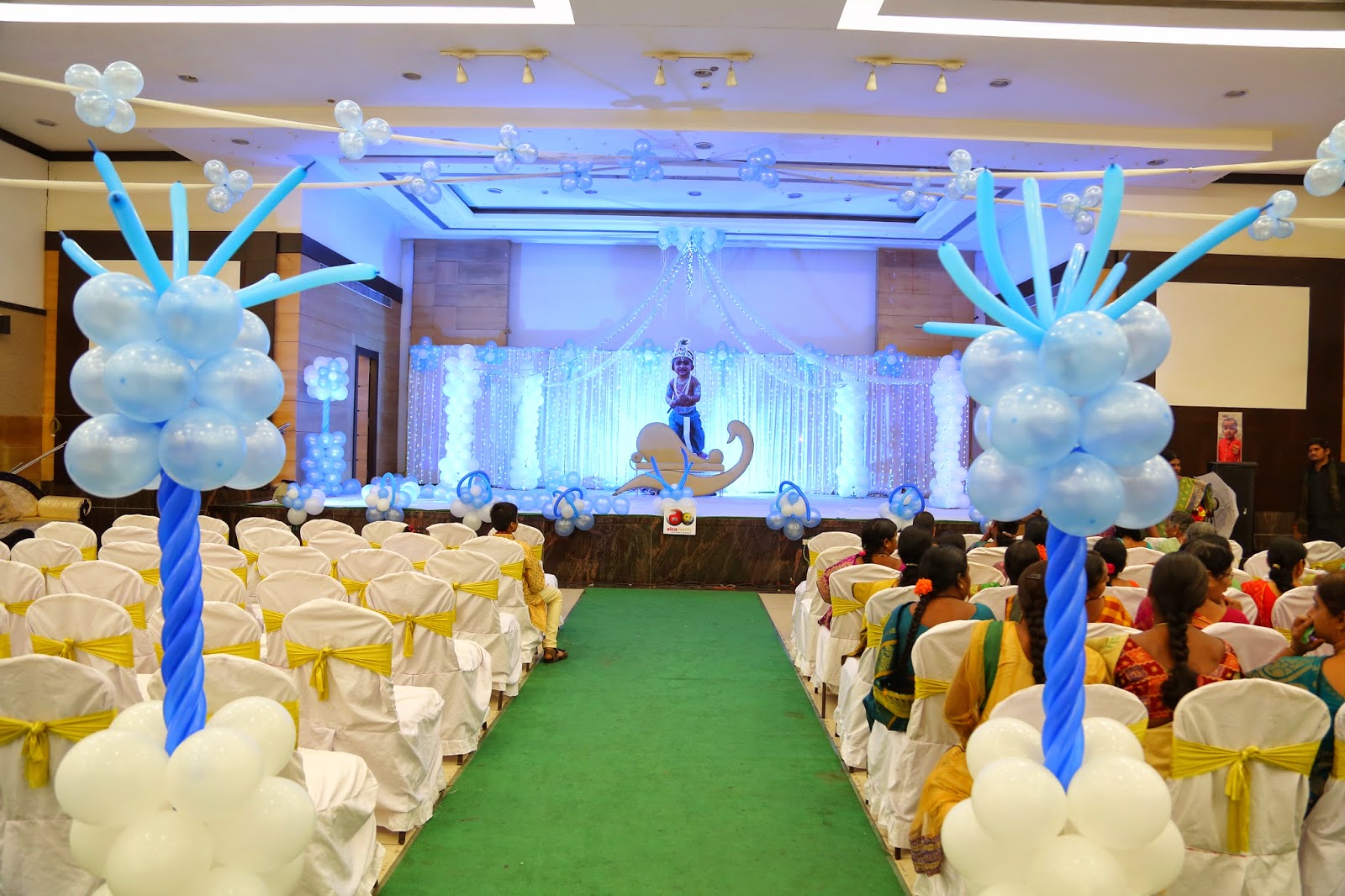 M&M Event Decor - Cute Krishna theme for 1st birthday 🥳