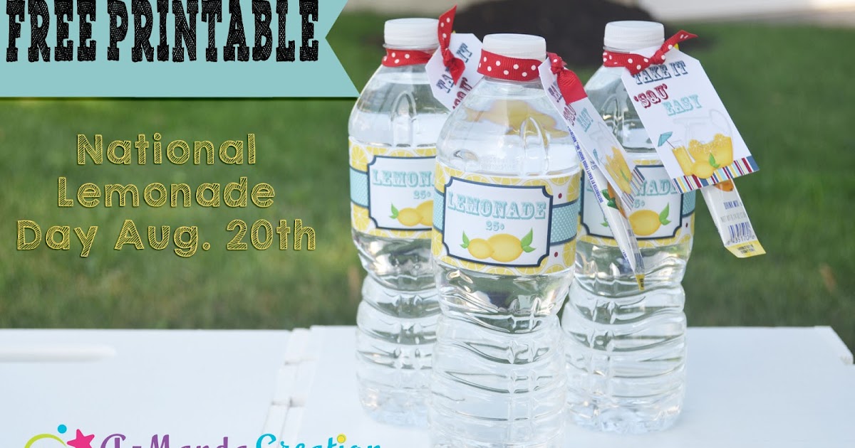 AManda Creation Happy National Lemonade Day! Let's celebrate with a
