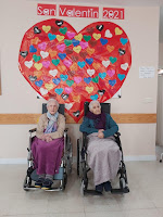 La residencia La Alameda celebró San Valentín