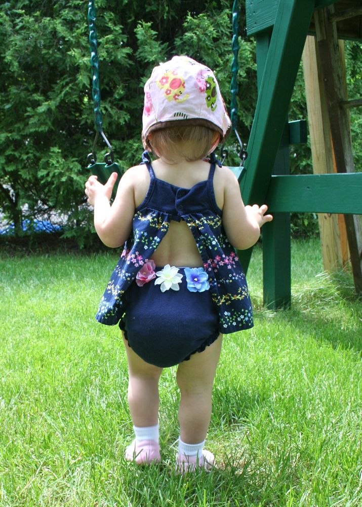 Sew Can Do Romper Recycle Bigger Size+Better Style