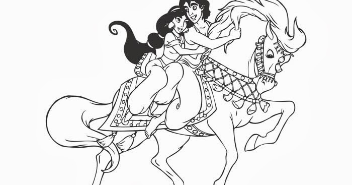 Princess Jasmine coloring pages | Free Coloring Pages and Coloring