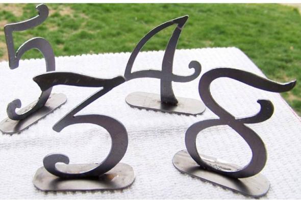 Wedding Table Number Ideas Wedding Table Number Ideas