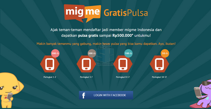 Migme Pulsa Gratis Migme Pulsa Gratis