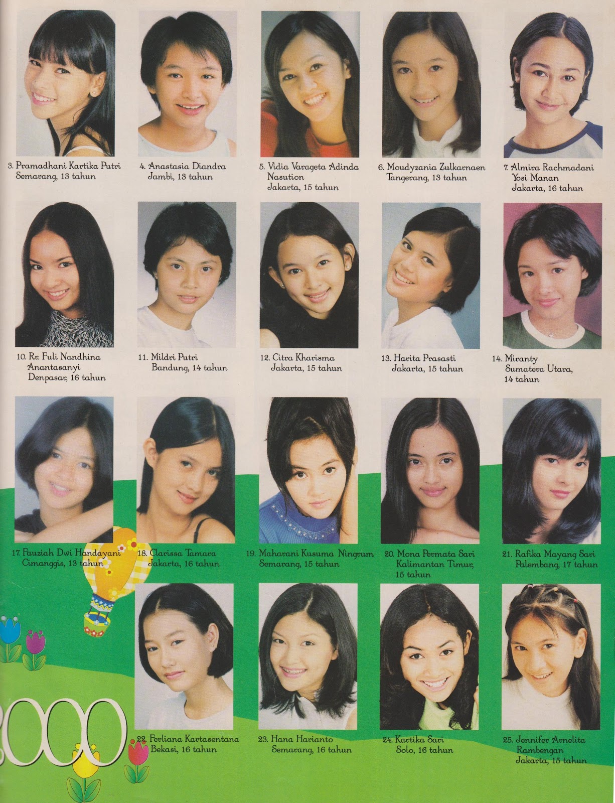 erika van pelt: Unggulan Gadis Sampul 2000 II - Part 2