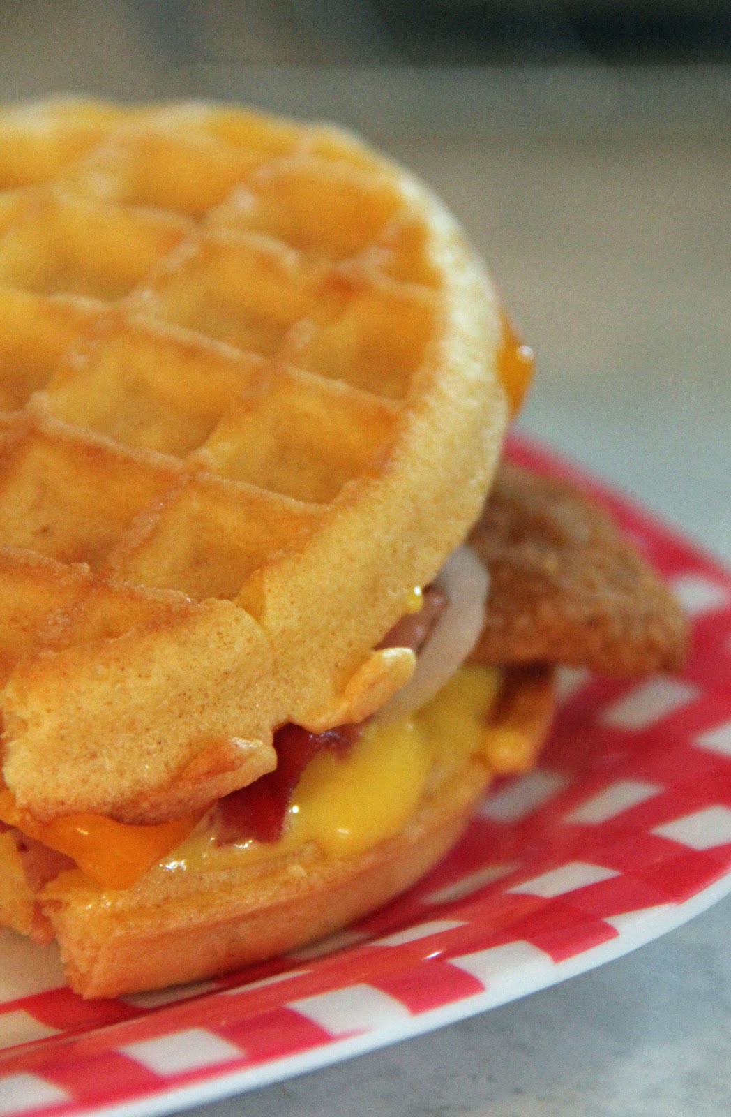 Jo and Sue: Easy Chicken and Waffle Sandwich