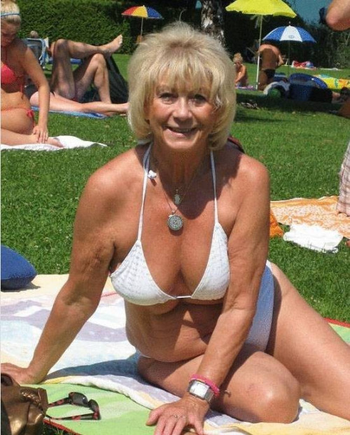 Tan old milf