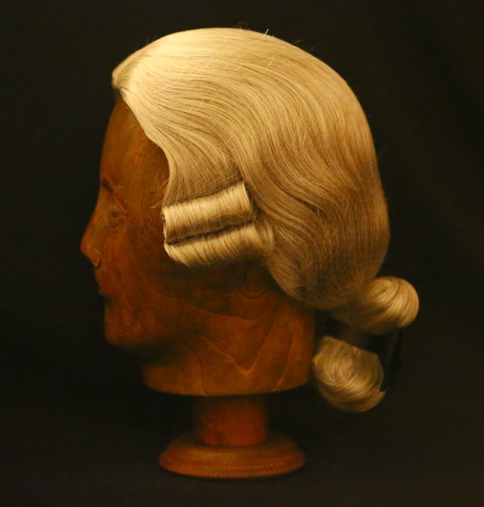 Contemporary Makers Wig by The Wig Maker of Colonial Williamsburg