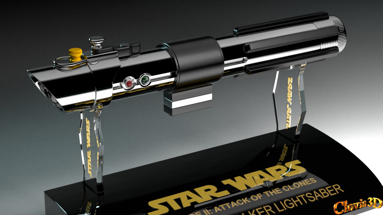 anakin lightsaber episode 2