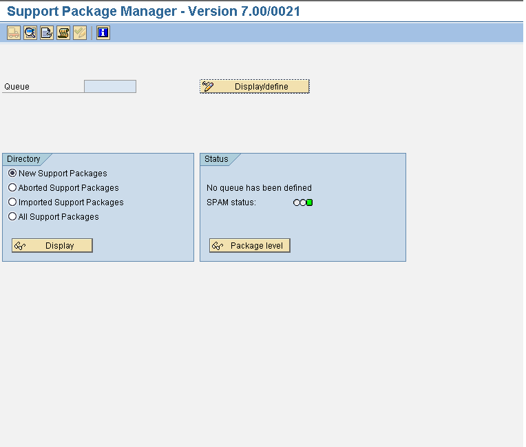 SAP Basis Tutorials Steps for check service pack level in sap