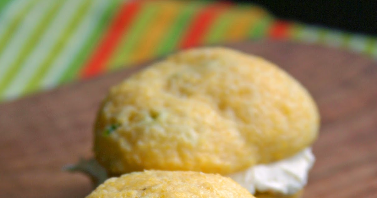 Jo and Sue Mini Jalapeno Bacon And Cream Cheese Cornbread Whoopie Pies
