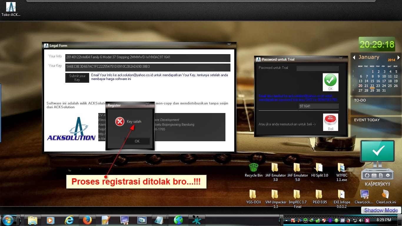 Cara crack program toko 3.3 - and full version