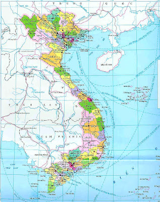 Vietnam Map Political Regional