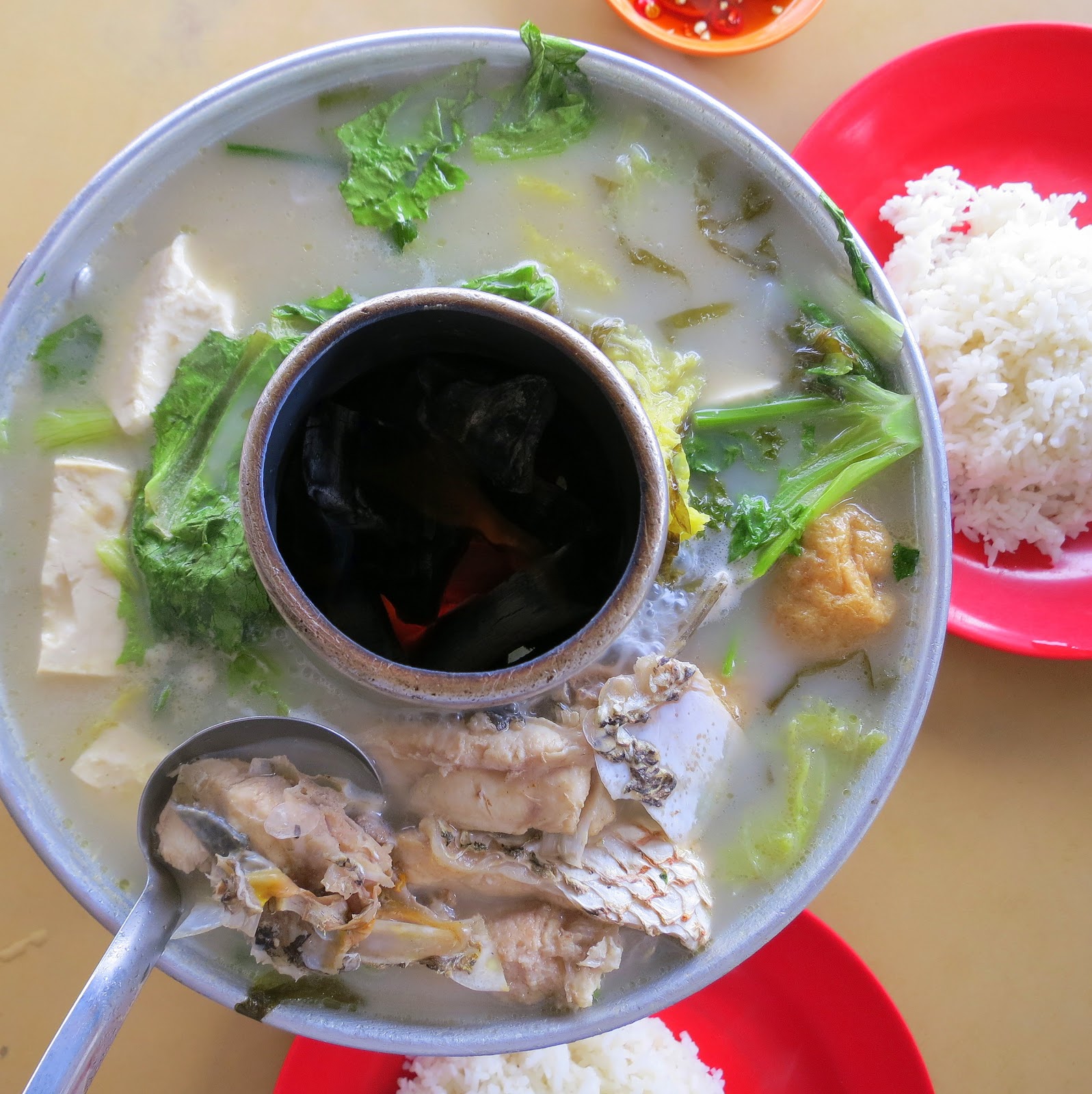 steamboat fish fish head steamboat at restoran dragon village 龍鄉 in taman steamboat fish fish head steamboat at restoran dragon village 龍鄉 in taman