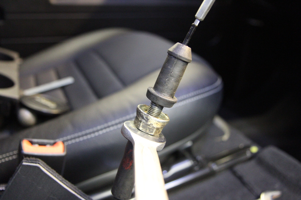 Defender 90 XS Repositioned Hand Brake Lever