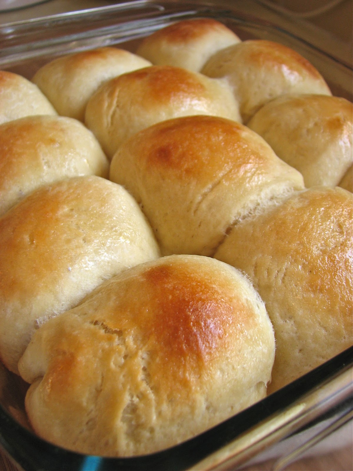 Delectably Mine Honey Yeast Rolls
