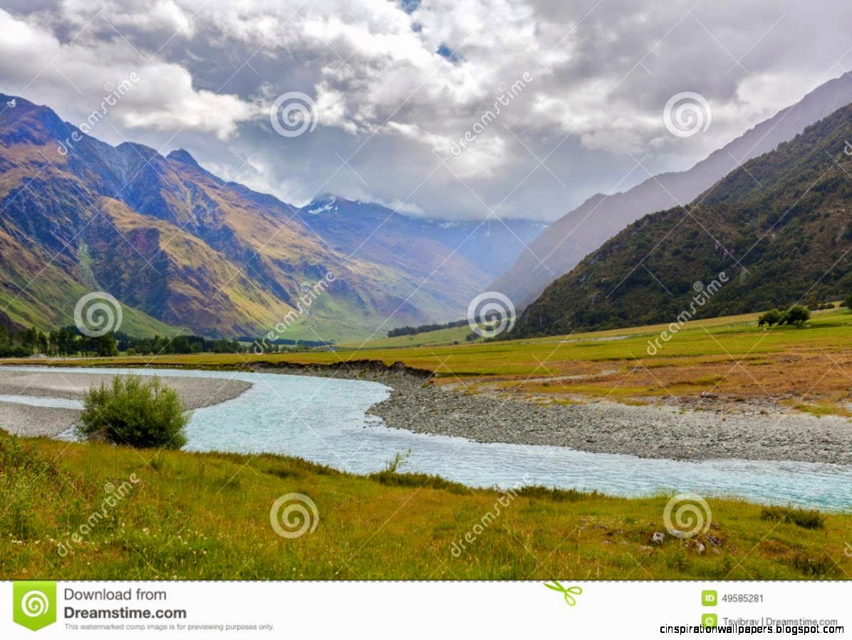 Mount Aspiring National Park Matukituki River Stock Photo Image Mount Aspiring National Park Matukituki River Stock Photo Image