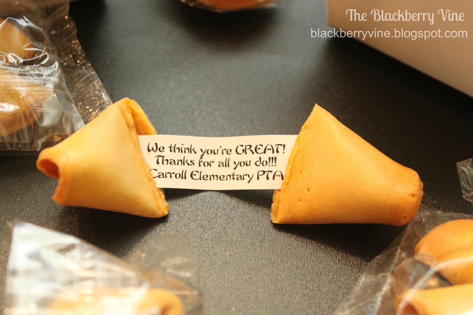 The Blackberry Vine PTA Teacher Appreciation Gifts Day Three