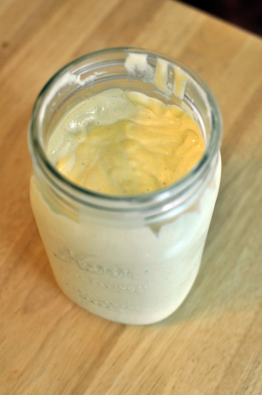 Wringing Out My Sponge Homemade Mayonnaise Coconut Oil and Olive Oil
