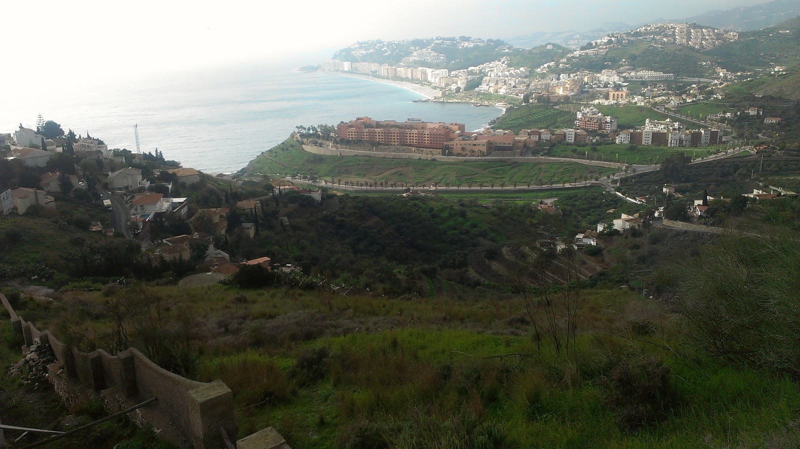 Búscame en la montaña Almuñécar subida a las antenas (Loma del Gato)