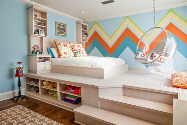 Dormitorios coloridos para jóvenes adolescentes - Ideas para decorar