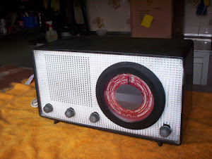 Rádio Philips caixa de baquelite valvulado - Dial adaptado