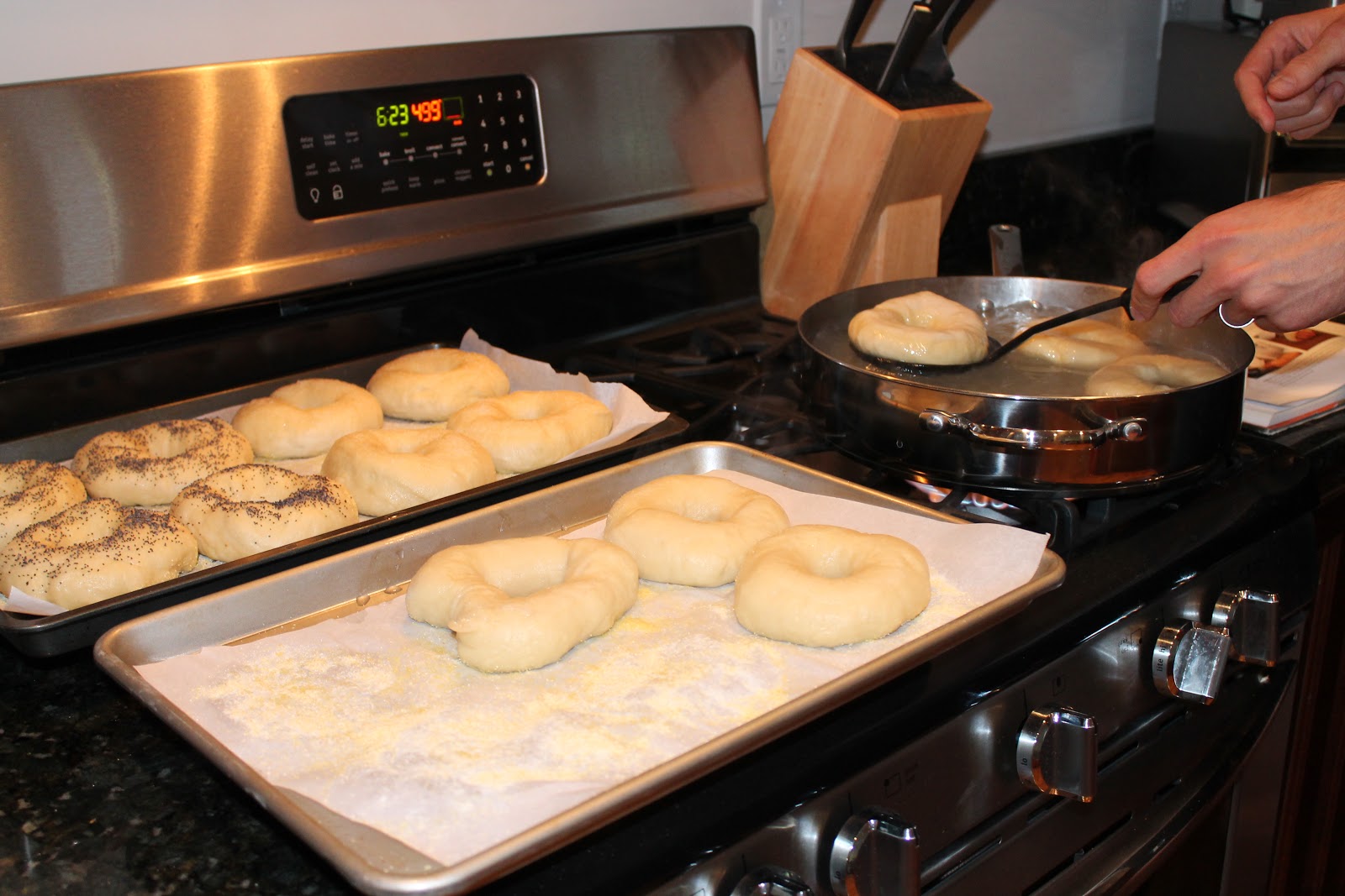 Baking it on My Own Carl's Homemade Bagels