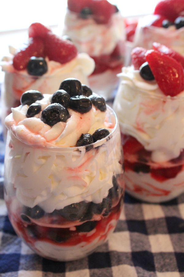 On The Menu Lemon Berry Parfaits Sunny Days & Starry Nights