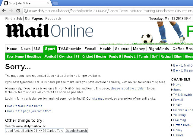 Man City History Daily Mail Apologises To City Fans Kinda