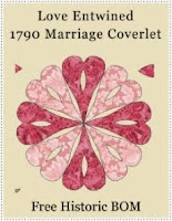 Love Entwined 1790 Coverlet