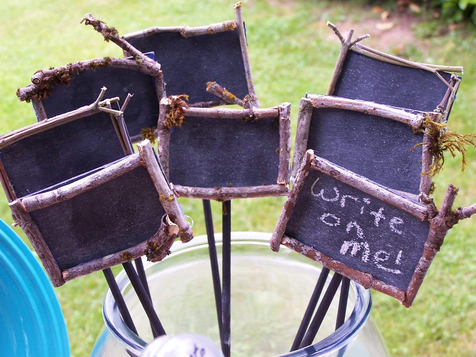 Garden Bling Garden Markers Four Ways Creative Green Living