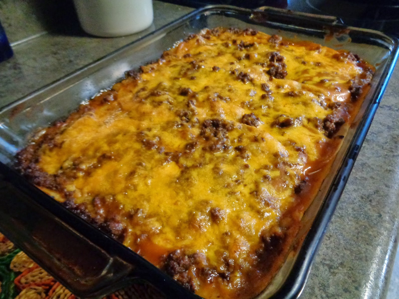 bethcooks Beef Enchilada Casserole