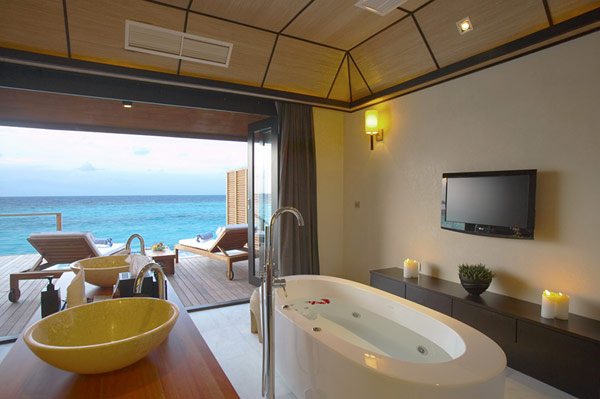 for luxury lily beach resort spa maldives 3 star hotel design standards