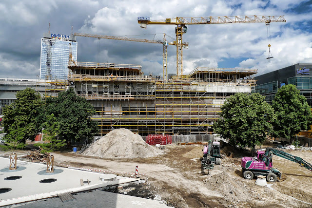 Baustelle Freiflächen am Fernsehturm, Alexanderplatz, 10178 Berlin, 14.06.2013