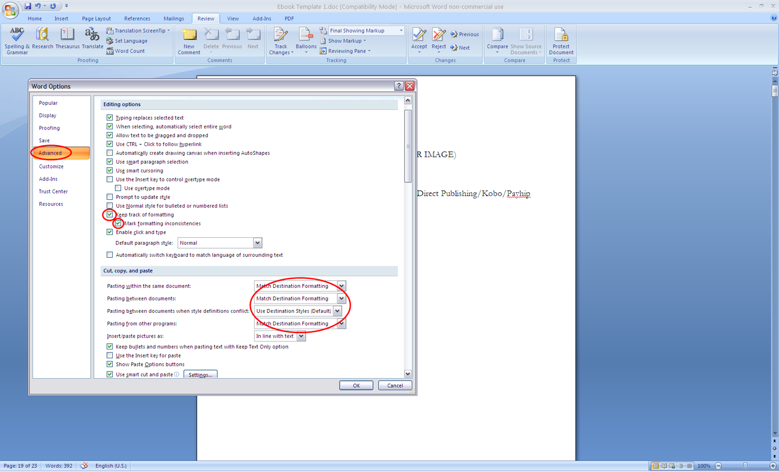 How to create an eBook using Microsoft Word S. E. Fearon