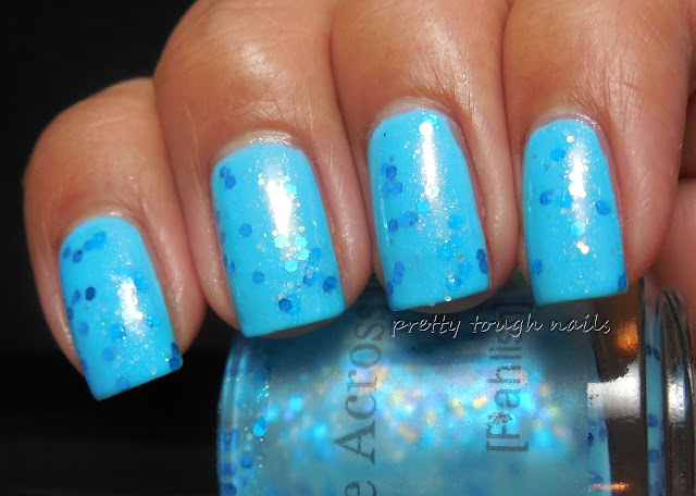 Pahlish Dance Across The Sea Over Wet n Wild Teal Slowly See 