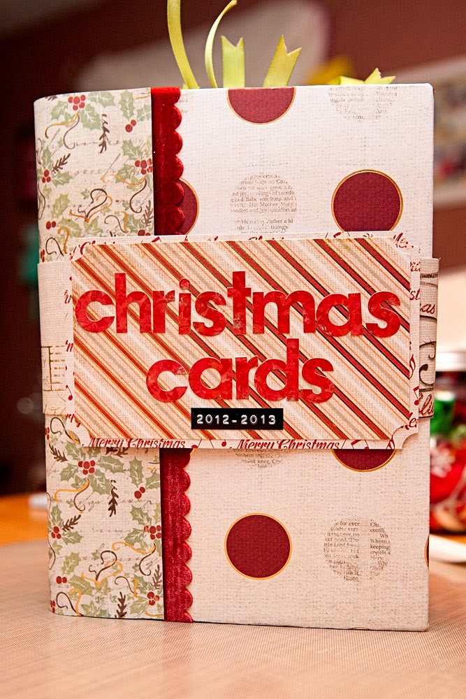 Sandy's Crafty Creations: Christmas Card Keepsake Book